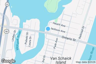 Map image of the property - 121 Ontario St
