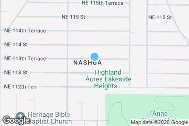 Map image of the property - 913 NE 113th Terrace