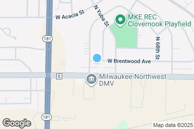 Map image of the property - 7211 W Brentwood Ave
