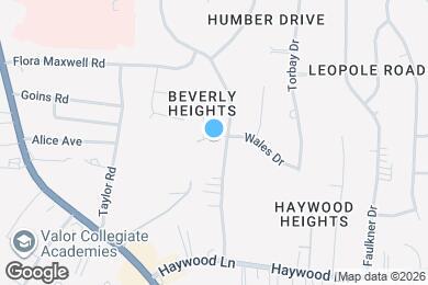 Map image of the property - 4925 Hopedale Dr