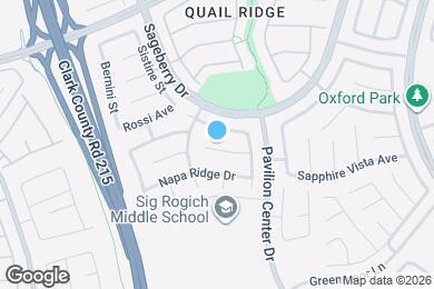 Map image of the property - 10940 Calistoga Springs Ct