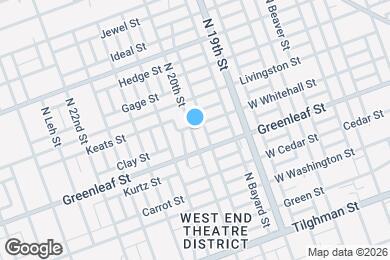 Map image of the property - 1948 W Whitehall St