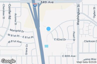 Map image of the property - 8171 Grant St
