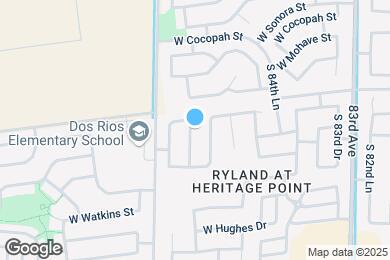 Map image of the property - 2013 S 86th Dr