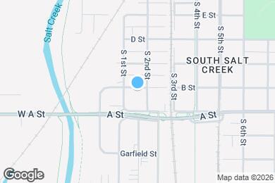 Map image of the property - 129 B St