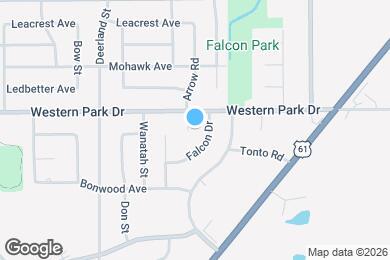 Map image of the property - 4328 Arrow Cove