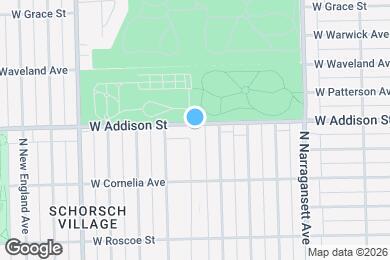 Map image of the property - 6561 W Addison St