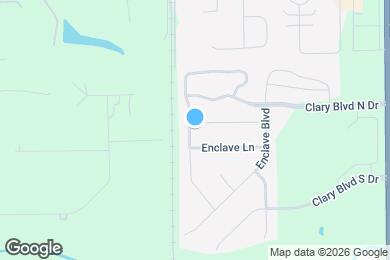 Map image of the property - 3481 Enclave Crossing