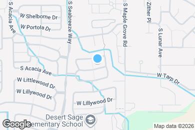 Map image of the property - 9162 W Alderberry Dr