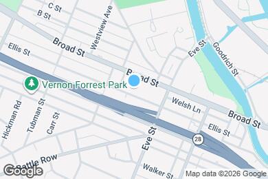 Map image of the property - 1947 Ellis St