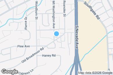 Map image of the property - 16 Old Broadmoor Rd