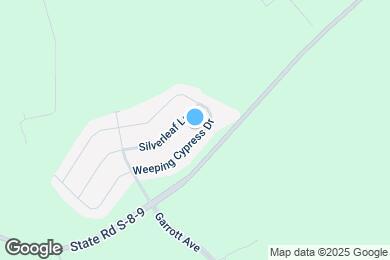Map image of the property - 136 Weeping Cypress Dr