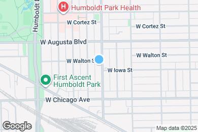 Map image of the property - 906 N California Ave