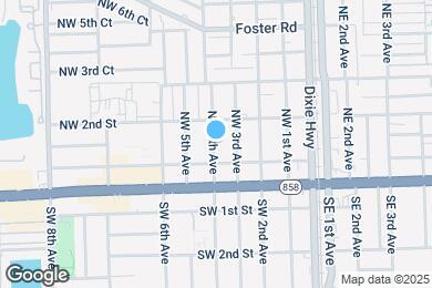 Map image of the property - 116 NW 4th Ave