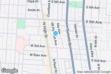 Map image of the property - 1104 Mount Pleasant Ave