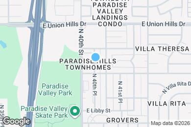 Map image of the property - 18239 N 40th St
