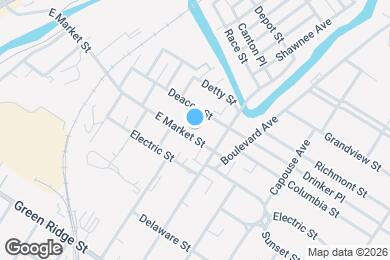 Map image of the property - 615 E Market St