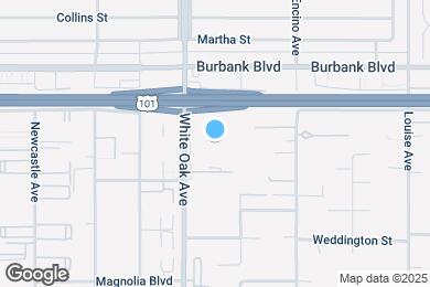 Map image of the property - 5460 White Oak Ave