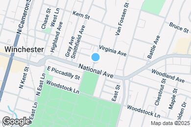 Map image of the property - 316 Fairview Ave