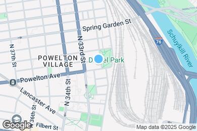 Map image of the property - 3203 Powelton Ave