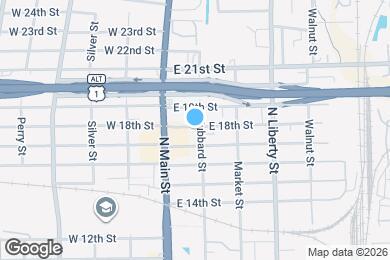 Map image of the property - 2724 Hubbard St
