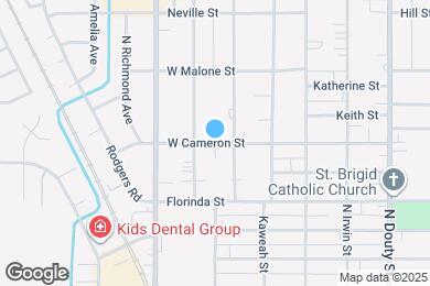 Map image of the property - 912 W Cameron St