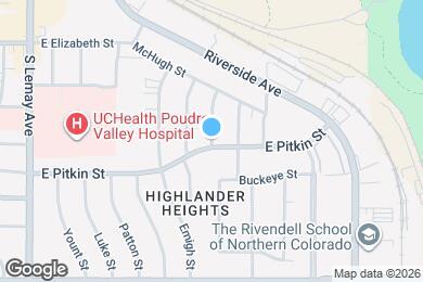 Map image of the property - 1295 Baker Pass St