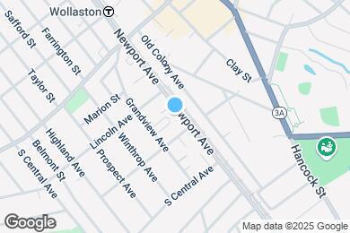 Map image of the property - 429 Newport Ave