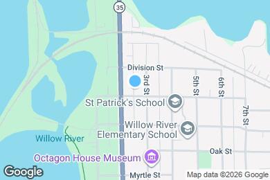 Map image of the property - 217 River St