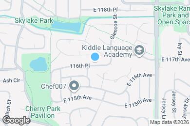 Map image of the property - 5165 E 116th Pl