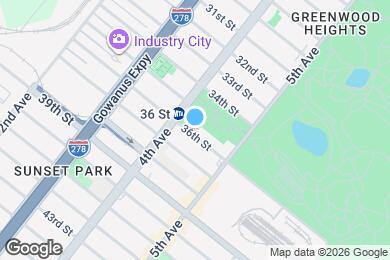 Map image of the property - Room in Shared 5 bed/2 bath home in Sunset Park