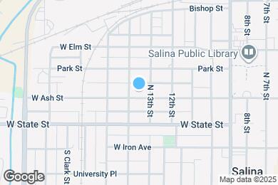 Map image of the property - 810 W Ash St