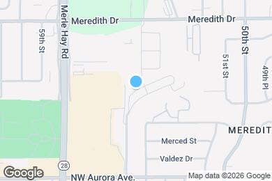 Map image of the property - 4807 NW Aurora Ave.