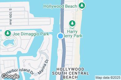 Map image of the property - 1400 S Ocean Dr