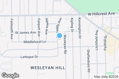 Map image of the property - 2106 Piccadilly Ave