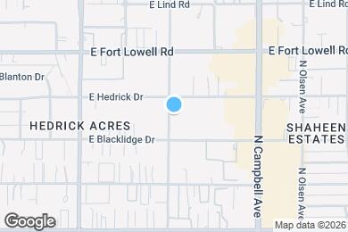 Map image of the property - 3050 N Cherry Ave
