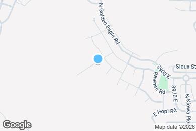 Map image of the property - 3632 E Owahee St
