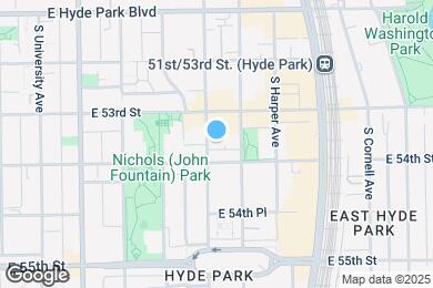 Map image of the property - 5331 S Dorchester Ave