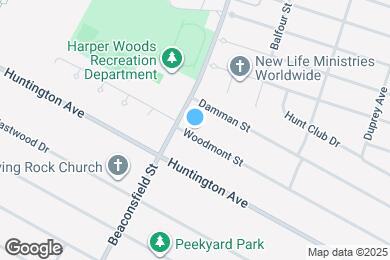 Map image of the property - 19645 Woodmont St