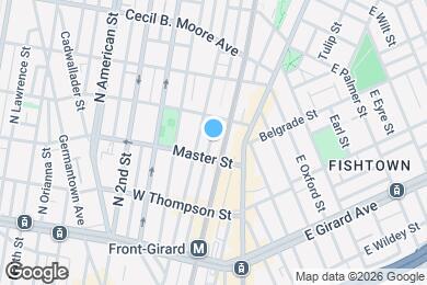 Map image of the property - 1417 N Hope St