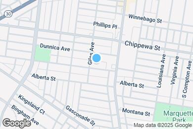 Map image of the property - 3647 Keokuk St