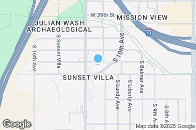 Map image of the property - 513 W 43rd St