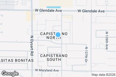 Map image of the property - 12916 W Lawrence Ct