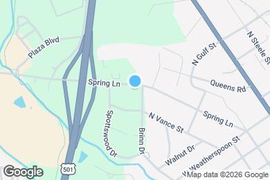 Map image of the property - 805 Spring Ln
