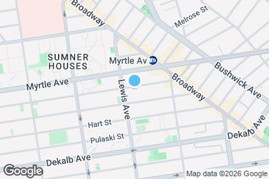 Map image of the property - Top Floor 2 Bed in Renovated Brownstone with Washer/Dryer, Split AC & Tall Ceilings