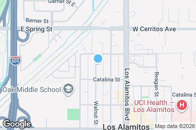 Map image of the property - 10678 Walnut St