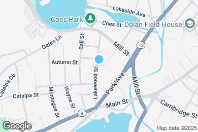 Map image of the property - 62 Lakewood St