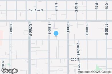 Map image of the property - 827 E 100 S