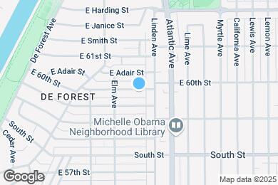 Map image of the property - 466 E 60th St