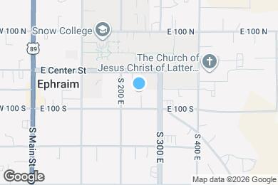 Map image of the property - 258 E Center St